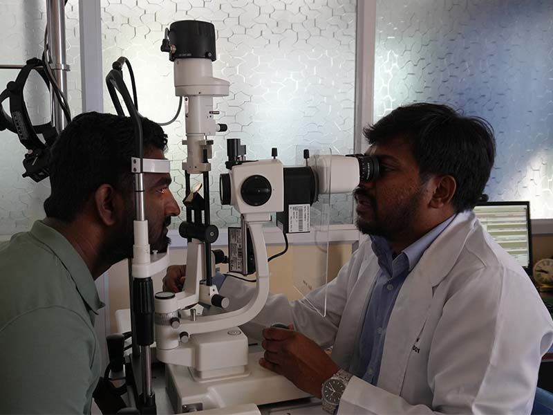 GEF Eye Hospital, Chintamani