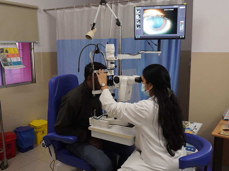 GEF Eye Hospital, Hoskote